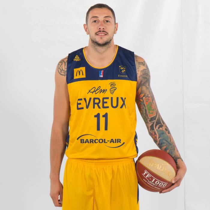 Foto de Stojan Gjuroski, temporada 2019-2020