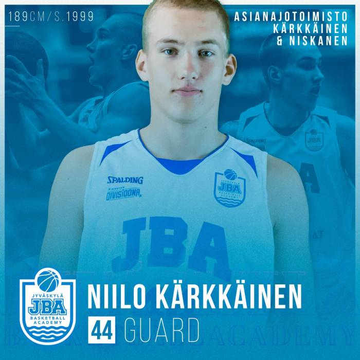 Photo de Niilo Karkkainen, saison 2019-2020